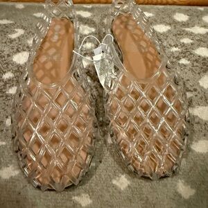Old Navy Clear Diamond Pattern Slip-On Shoes